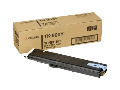 Kyocera Toner 370PB3KL TK-800Y Gelb 10.000 Seiten 1 Stück