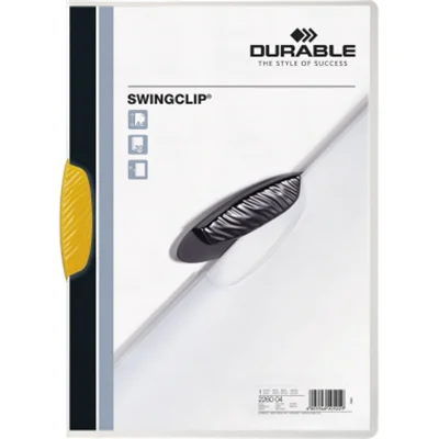 DURABLE Klemmmappe SWINGCLIP 226004 DIN A4 max. 30Bl. Klemme ge DURABLE Klemmmappe SWINGCLIP 226004 DIN A4 max. 30Bl. Klemme ge