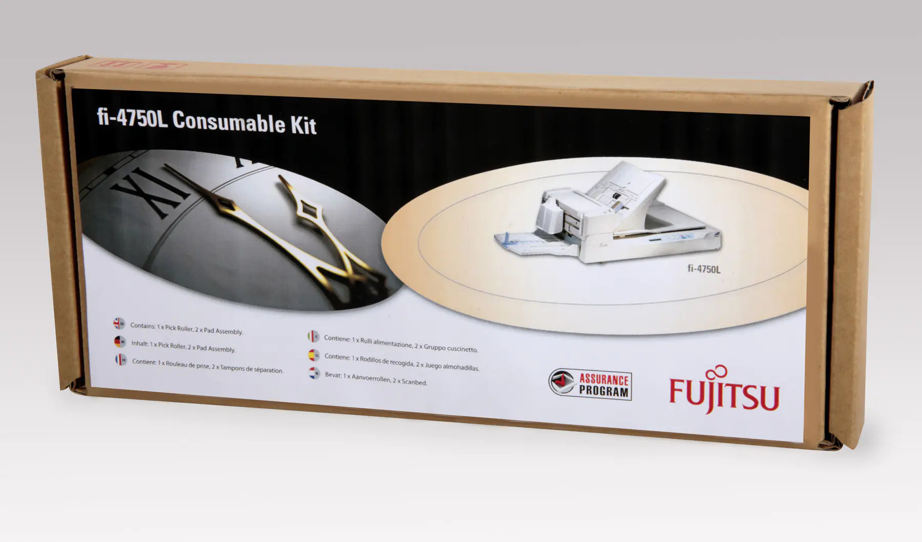 Fujitsu Consumable Kit - Scanner - Verbrauchsmaterialienkit - für fi-4750L