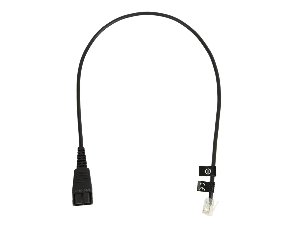 Jabra Headset-Kabel - RJ-10 männlich zu Quick 8800-00-01