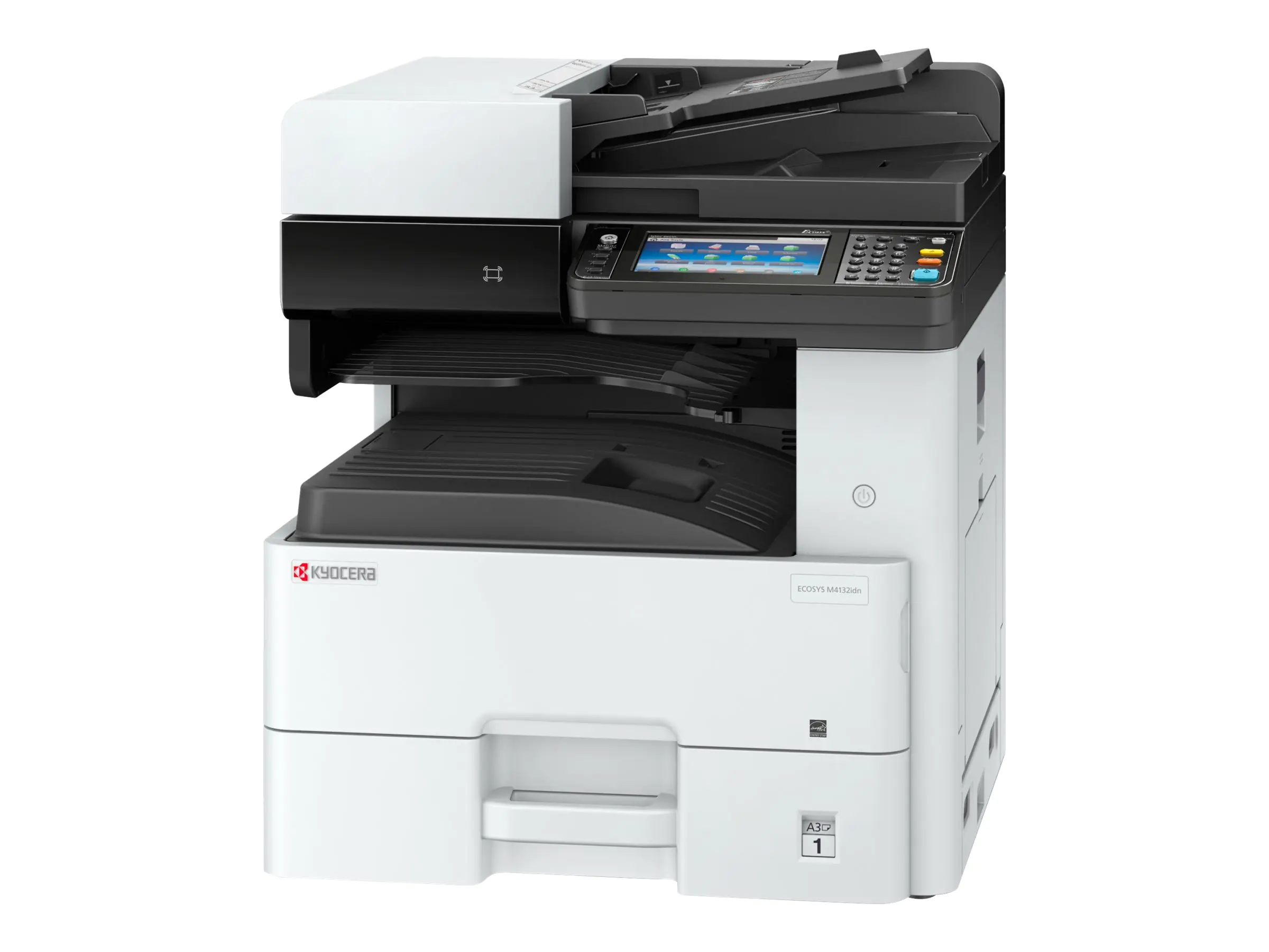 Kyocera ECOSYS M4132idn - Multifunktionsdrucker - s/w - Laser - A3/Ledger (297 x 432 mm) (Original) - A3/Ledger (Medien) - bis zu 32 Seiten/Min. (Kopieren) - bis zu 32 Seiten/Min. (Drucken) - 600 Blatt - USB 2.0, Gigabit LAN, USB 2.0-Host