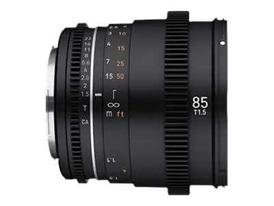 Samyang - Teleobjektiv - 85 mm - T1.5 VDSLR MK2 - Fujifilm X Mount