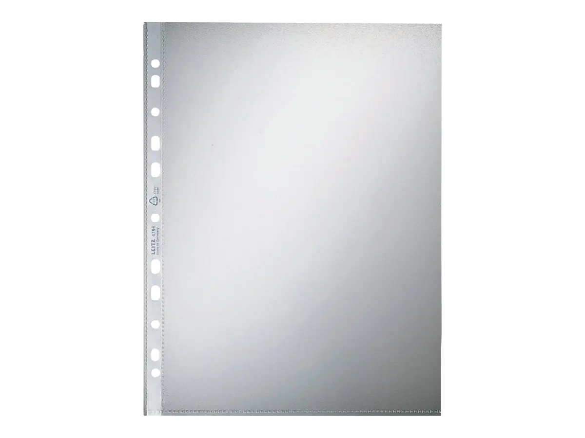 Leitz Prospekthülle DIN A4 0,07mm oben offen Polypropylen farblos 100 St./Pack.