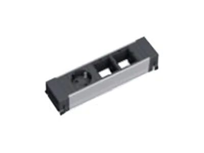 Bachmann POWER FRAME - Steckdosenleiste - Eingabe, Eingang GST18i3 - Ausgangsanschlüsse: 1 - 10 cm - Schweiz - Schwarz