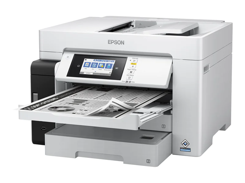 Epson EcoTank Pro ET-M16680 - Multifunktionsdrucker - s/w - Tintenstrahl - A3 (Medien) - bis zu 25 Seiten/Min. (Drucken) - 550 Blatt - USB 2.0, LAN, Wi-Fi(ac), USB-Host