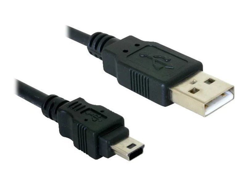 Delock - USB-Kabel - Mini-USB, Typ B (M) zu USB (M) - 1.8 m