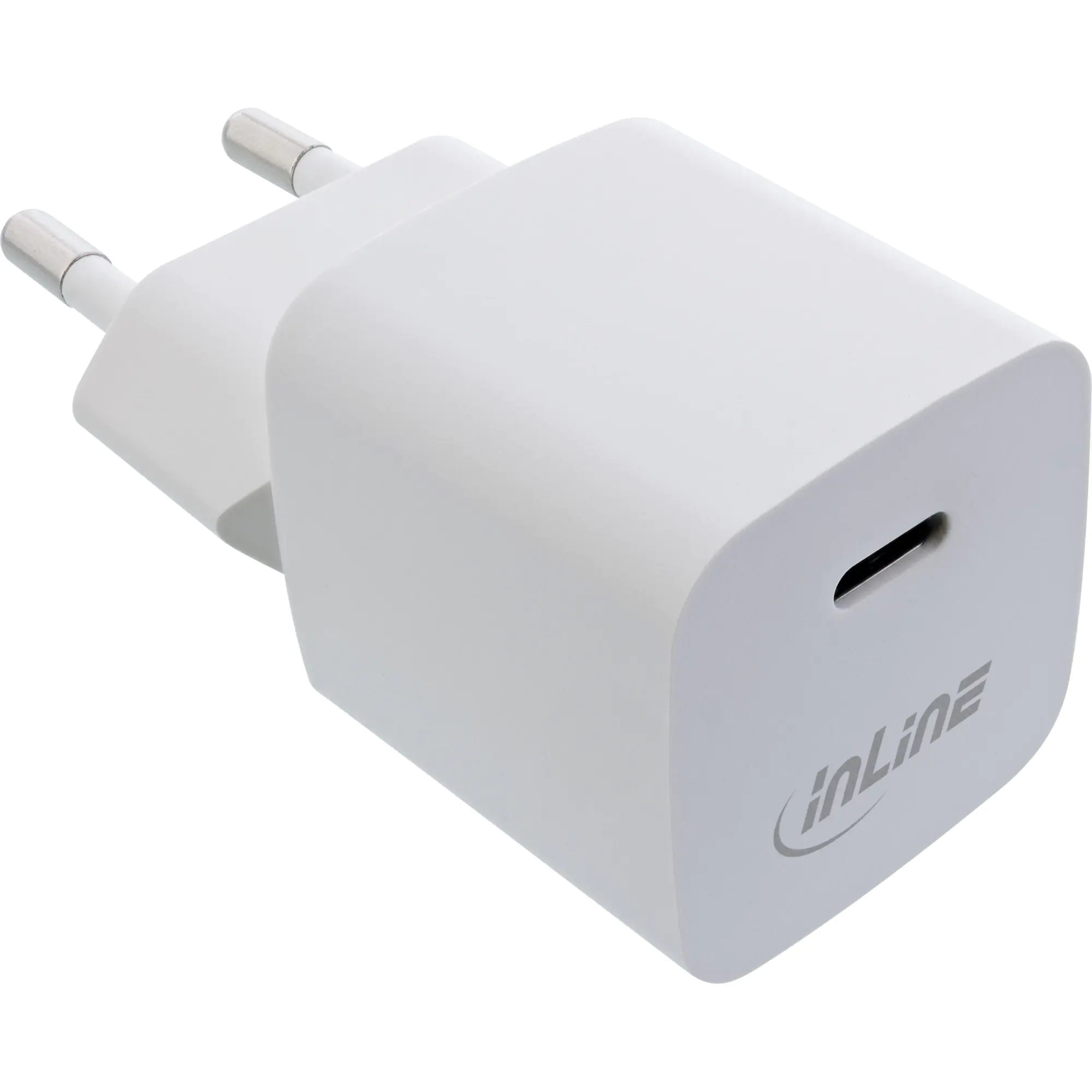 InLine USB-C GaN Ladegerät - Power Delivery 3.0 - PPS - 33 W - weiß 31501C