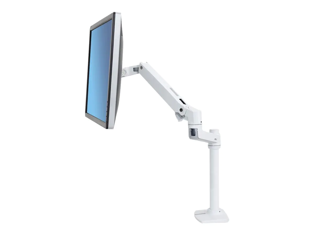 Ergotron LX Desk Mount Monitor Arm, Tall Pole - Befestigungskit (Gelenkarm) - für Monitor - Aluminium, Stahl - weiß - Bildschirmgröße: bis zu 81,3 cm (bis zu 32 Zoll) - Tischmontage Ergotron LX Desk Mount Monitor Arm, Tall Pole - Befestigungskit (Gelenkarm) - für Monitor - Aluminium, Stahl - weiß - Bildschirmgröße: bis zu 81,3 cm (bis zu 32 Zoll) - Tischmontage