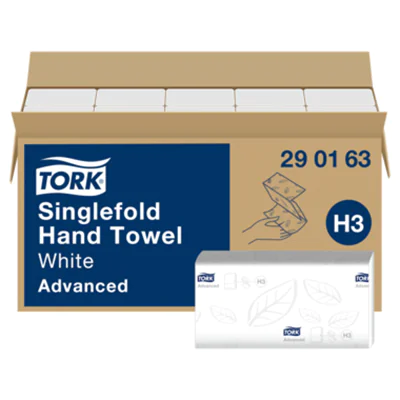 Tork Papierhandtuch Advanced 290163 Z/Z-Falz 2lagig weiß 3.750 Bl./Pack Tork Papierhandtuch Advanced 290163 Z/Z-Falz 2lagig weiß 3.750 Bl./Pack