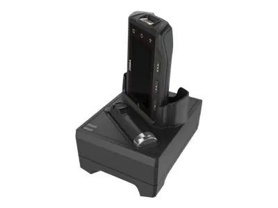 Zebra Single Slot Cradle w/Spare Battery Charger - Docking Cradle (Anschlußstand) - USB - für Zebra WT6000 Wearable Computer, WT6300