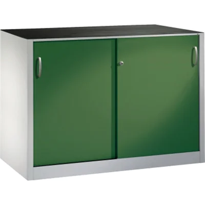 C+P Werkzeugschrank 216609S10049 Schiebetür 1000x1600x600mm lgr/rgn