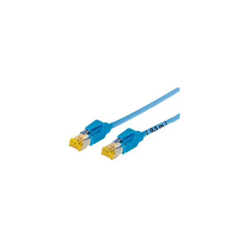 Tecline Patch-Kabel RJ-45 (M) RJ-45 (M) 72215B SFTP-Kabel CAT 6a 15 m Blau