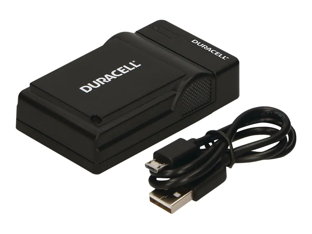 Duracell - USB-Batterieladegerät - 1 x Batterien laden - Schwarz - für Fujifilm NP W126 Duracell - USB-Batterieladegerät - 1 x Batterien laden - Schwarz - für Fujifilm NP W126
