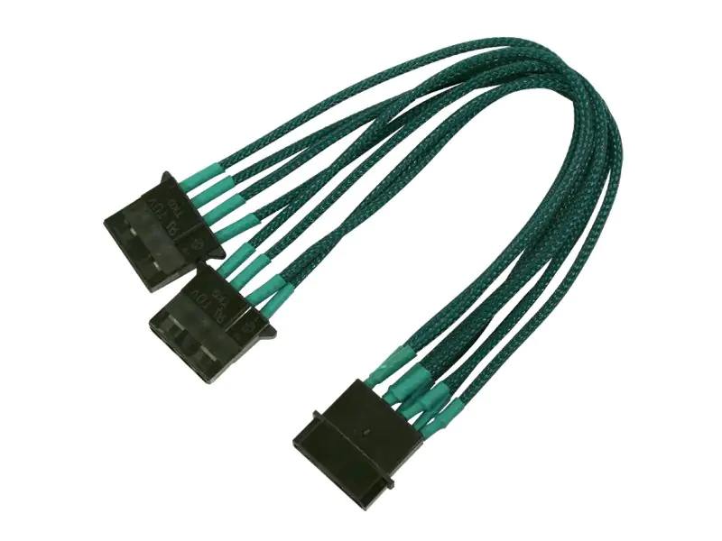 Nanoxia Netz-Splitter - interne Stromversorgung, 4-polig (W) NX4PY2EG