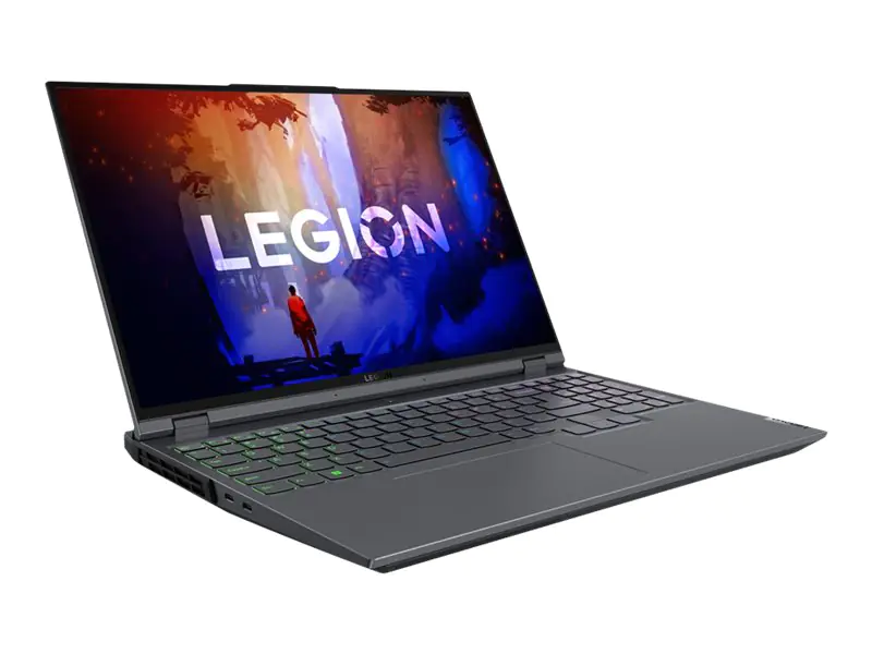 Lenovo Legion 5 Pro 16ARH7H 82RG - AMD Ryzen 7 6800H / 3.2 GHz - Win 11 Home - GF RTX 3070 - 32 GB RAM - 1 TB SSD NVMe - 40.6 cm (16") IPS 2560 x 1600 (WQXGA) @ 165 Hz - Wi-Fi 6E - schwarz (unten), Storm Gray (Oberseite) - kbd: Deutsch - mit 3 Monate Leno