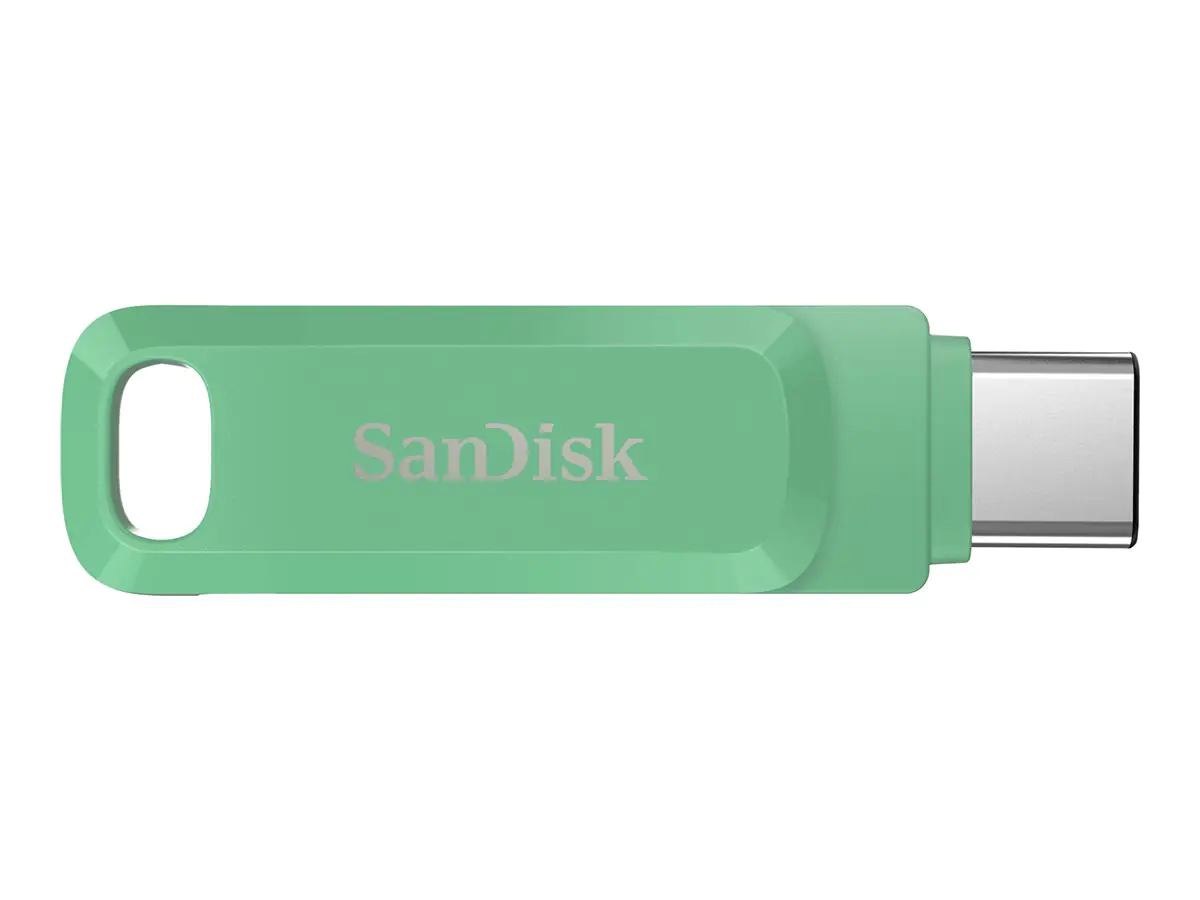 SanDisk Ultra Dual Drive Luxe - USB-Flash-Laufwerk - 256 GB - USB 3.2 Gen 1 / USB-C - absinthe green SanDisk Ultra Dual Drive Luxe - USB-Flash-Laufwerk - 256 GB - USB 3.2 Gen 1 / USB-C - absinthe green