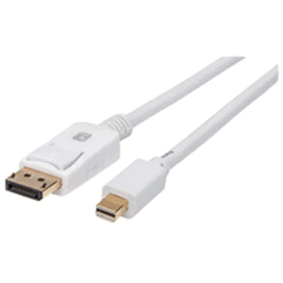 Techly Mini-DisplayPort M auf DisplayPort Kabel 4K 60Hz weiss 3m - Kabel - Audio/Multimedia Techly Mini-DisplayPort M auf DisplayPort Kabel 4K 60Hz weiss 3m - Kabel - Audio/Multimedia