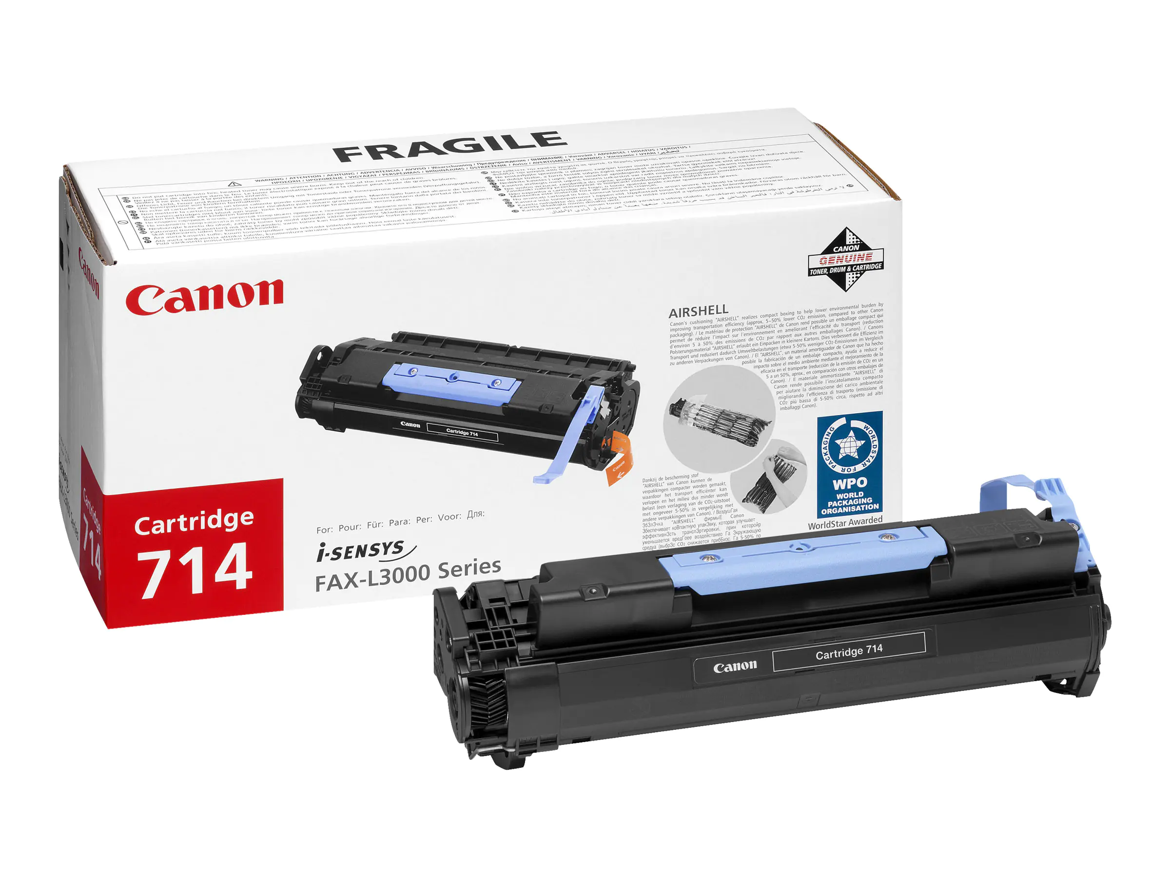 Canon 714 - Schwarz - Original - Tonerpatrone - für i-SENSYS FAX-L3000, FAX-L3000IP