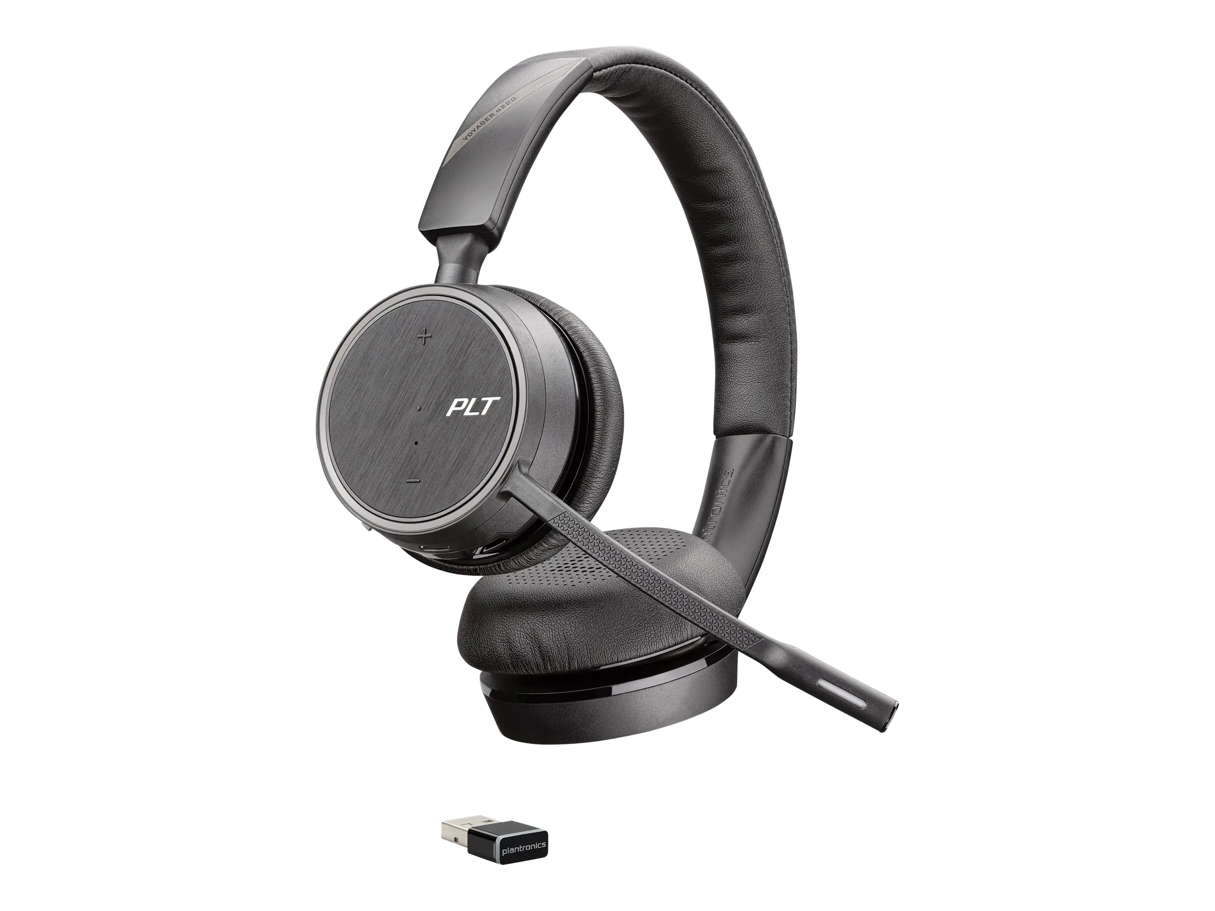 Poly Studio P5 - Webcam - Farbe - 720p, 1080p - Audio - USB 2.0 - mit Poly Voyager 4220 UC Headset