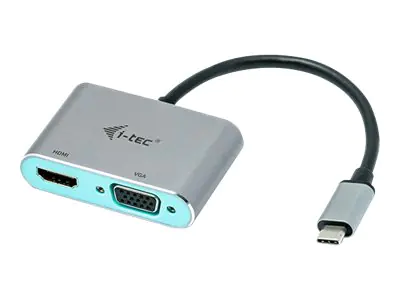 I-Tec Videoschnittstellen-Converter - HDMI / VGA / USB - USB-C (M) C31VGAHDMIADA