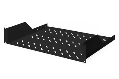 Digitus DN-19 TRAY-2-SW - Rack - Regal - RAL 9005 - 2U - 48.3 cm (19")