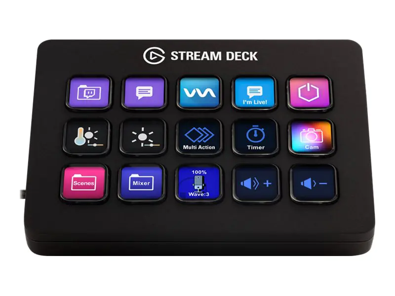 Elgato Stream Deck - Tastenfeld - USB, USB-C 10GBA9901