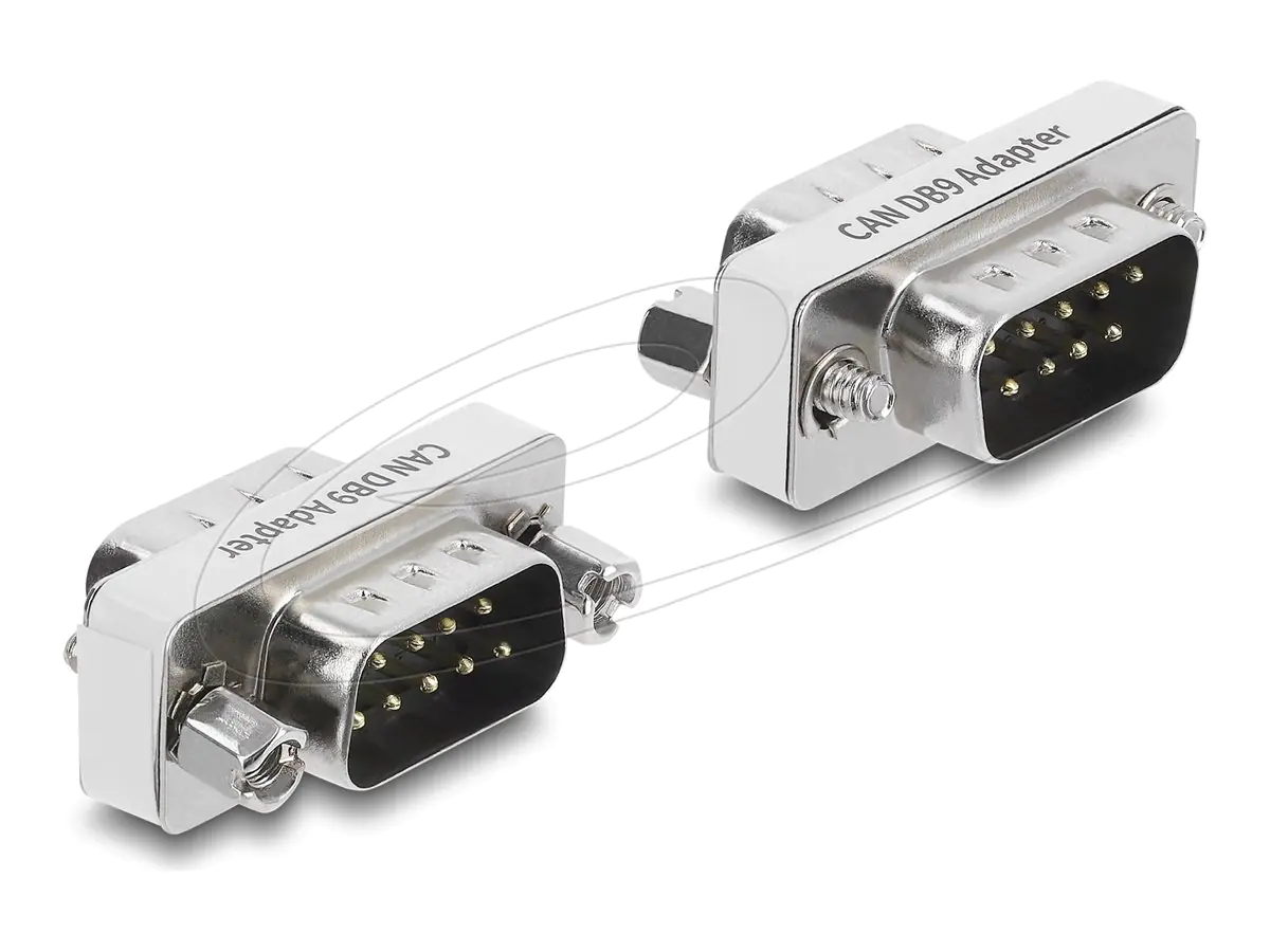 Delock Serieller Adapter - DB-9 (M) zu DB-9 (M)