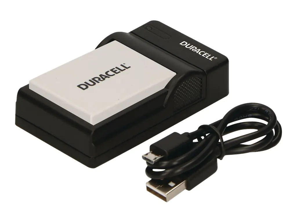 Duracell - USB-Batterieladegerät - 1 x Batterien laden - Schwarz - für Canon LP-E8