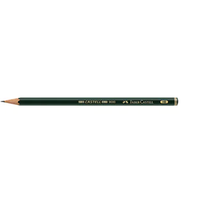 Faber-Castell Bleistift CASTELL 9000 119000 HB dunkelgrün Faber-Castell Bleistift CASTELL 9000 119000 HB dunkelgrün
