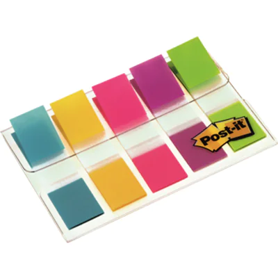 Post-it Haftstreifen Index Mini 6835CBEU sortiert 5x20 St./Pack. Post-it Haftstreifen Index Mini 6835CBEU sortiert 5x20 St./Pack.