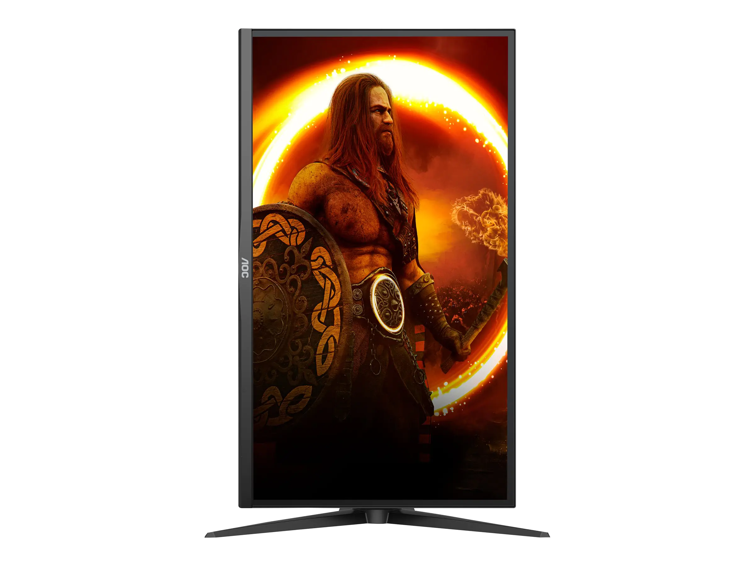 AOC Gaming U28G2XU/BK - LED-Monitor - Gaming - 71.1 cm (28") - 3840 x 2160 4K @ 144 Hz - IPS - 370 cd/m² - 1000:1 - DisplayHDR 400 - 1 ms - 2xHDMI, 2xDisplayPort - Lautsprecher - Schwarz, Rot