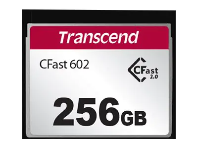 Transcend CFast 2.0 CFX602 - Flash-Speicherkarte - 256 GB - CFast 2.0