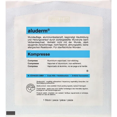 aluderm Kompresse 1003208 10x10cm aluderm Kompresse 1003208 10x10cm