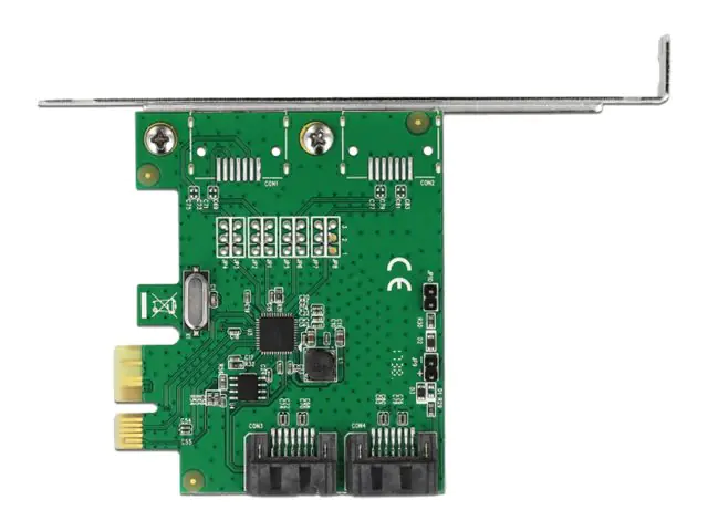 Delock - Speichercontroller (RAID) - 2 Sender/Kanal - SATA 6Gb/s - RAID RAID 0, 1 - PCIe 2.0 x1
