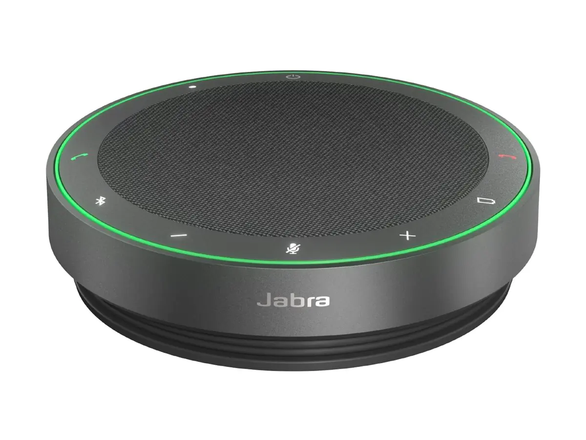 Jabra Speak2 75 UC - Freisprechtelefon - Bluetooth - kabellos, kabelgebunden - USB-A, USB-C - Dunkelgrau - Certified for Zoom Rooms, Zoom Certified, Alcatel-Lucent-zertifiziert, Avaya Certified, Cisco Webex Certified, Unify Certified, MFi Certified,