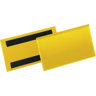 DURABLE Etikettentasche 174204 150x67mm magn. ge 50 St./Pack.