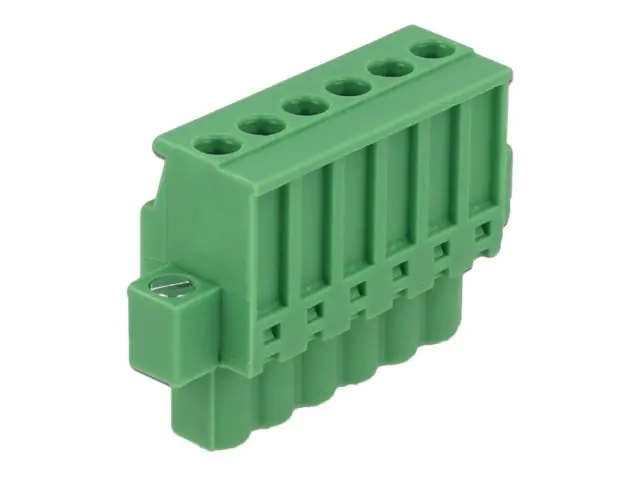 Delock Netzanschlussadapter-Kit - grün 65942