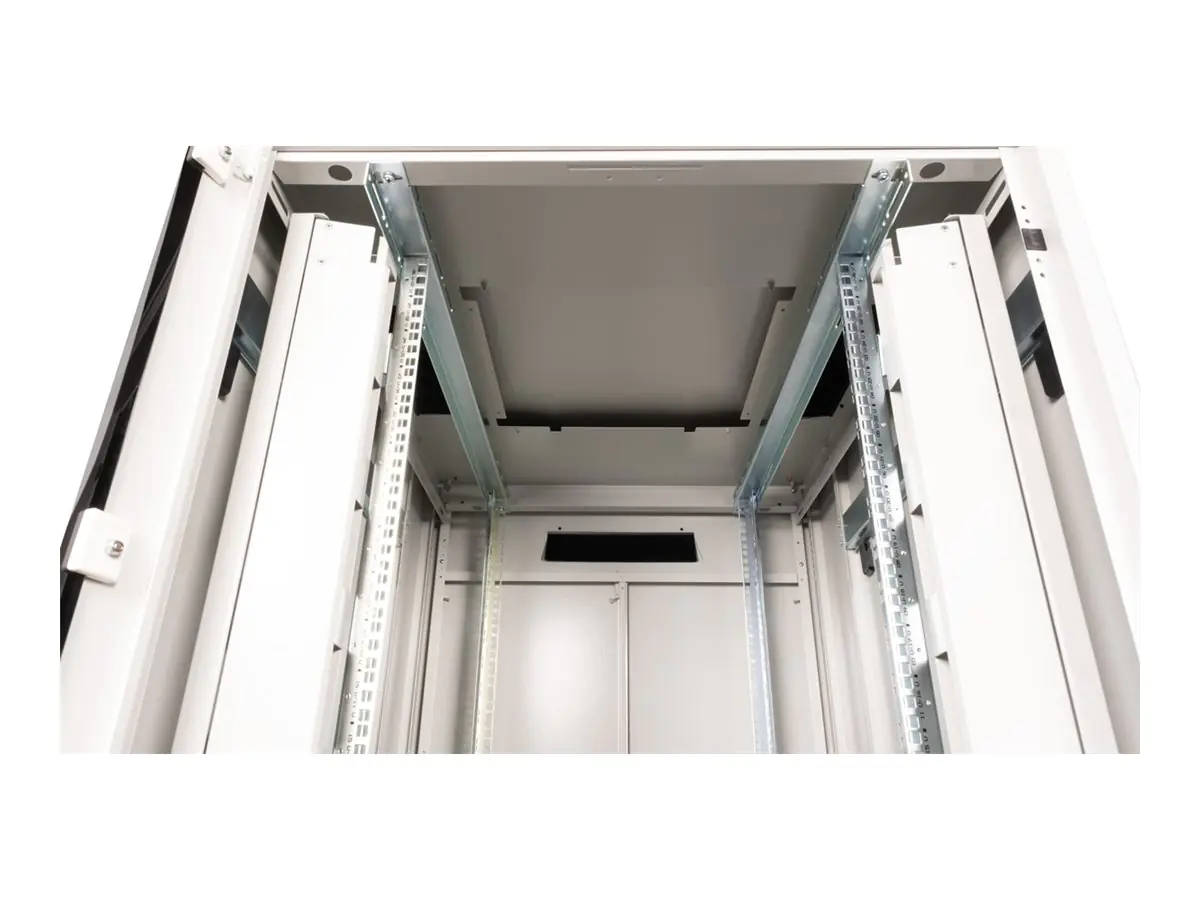 ROLINE 19 Zoll Netzwerkschrank Pro 26 HE 800x1000 BxT Glastür grau