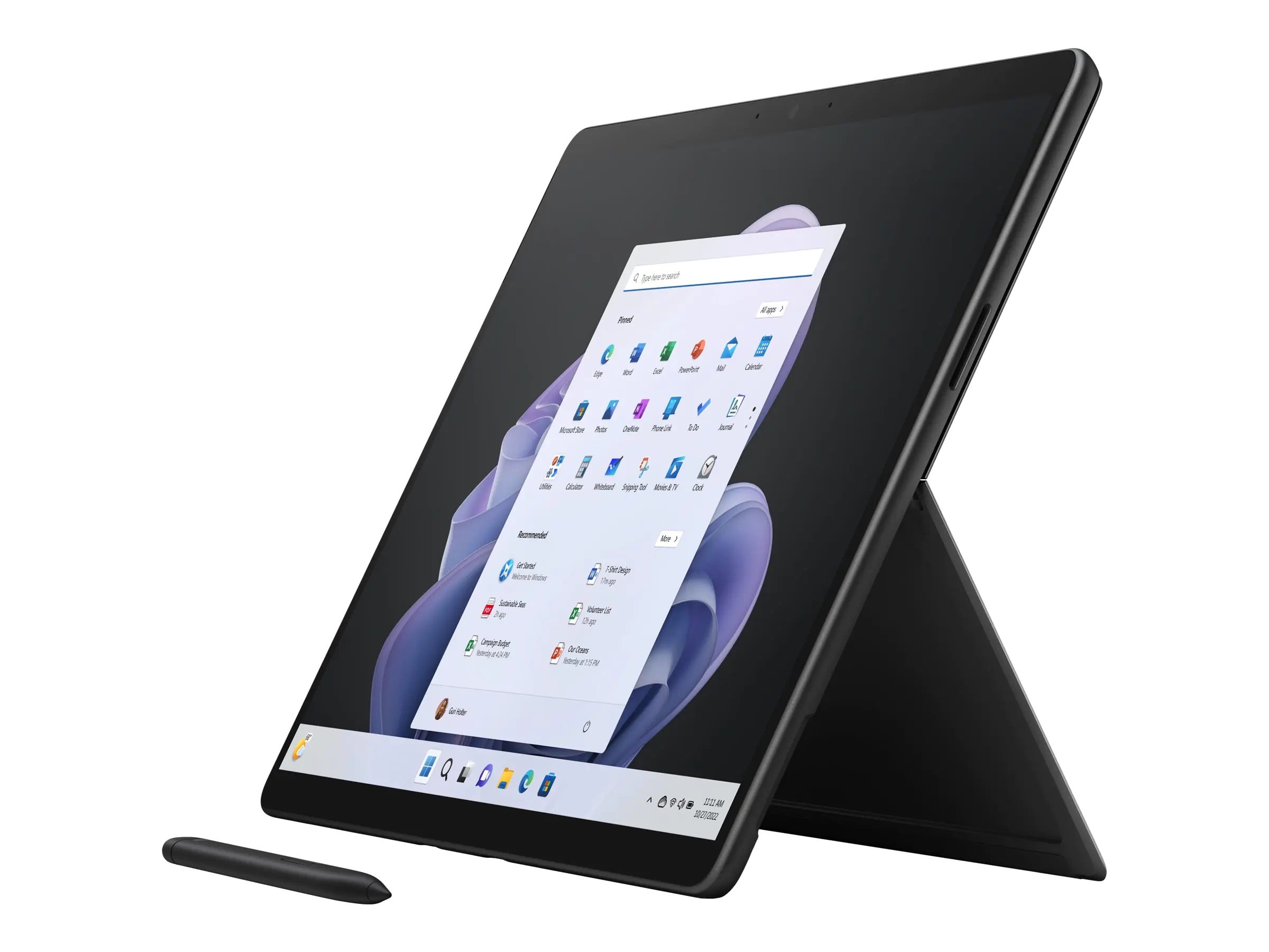 Microsoft Surface Pro 9 - Tablet - Intel Core i7 1255U / 1.7 GHz - Evo - Win 11 Home - Iris Xe Graphics - 16 GB RAM - 512 GB SSD - 33 cm (13") Touchscreen 2880 x 1920 @ 120 Hz - 802.11a/b/g/n/ac/ax (Wi-Fi 6E) - Graphite