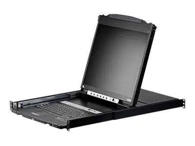 ATEN Slideaway CL5808N - KVM-Konsole mit KVM -Switch - 8 Anschlüsse - PS/2, USB - 48.3 cm (19")