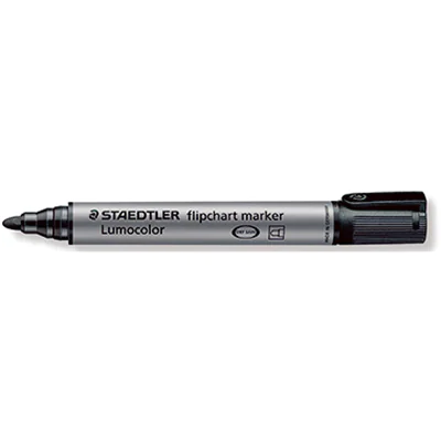 STAEDTLER Flipchartmarker Lumocolor 356-9 2mm Rundspitze schwarz STAEDTLER Flipchartmarker Lumocolor 356-9 2mm Rundspitze schwarz
