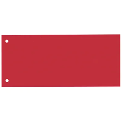 Bene Trennstreifen 201950RT Karton rot 100 St./Pack. Bene Trennstreifen 201950RT Karton rot 100 St./Pack.