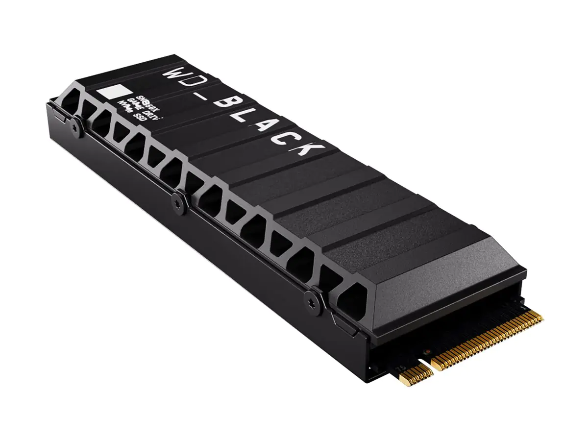 WD_BLACK SN850X WDS400T2XHE - SSD - verschlüsselt - 4 TB - intern - M.2 2280 - PCIe 4.0 x4 (NVMe)