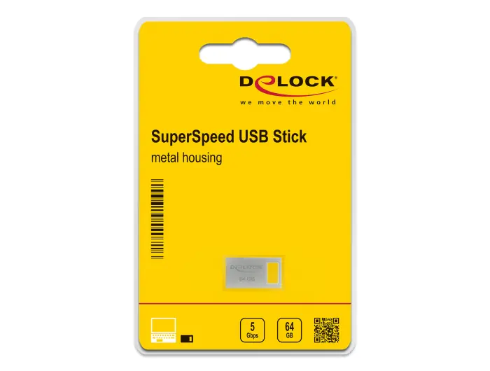 Delock USB-Flash-Laufwerk - 64 GB - USB 3.2 54071