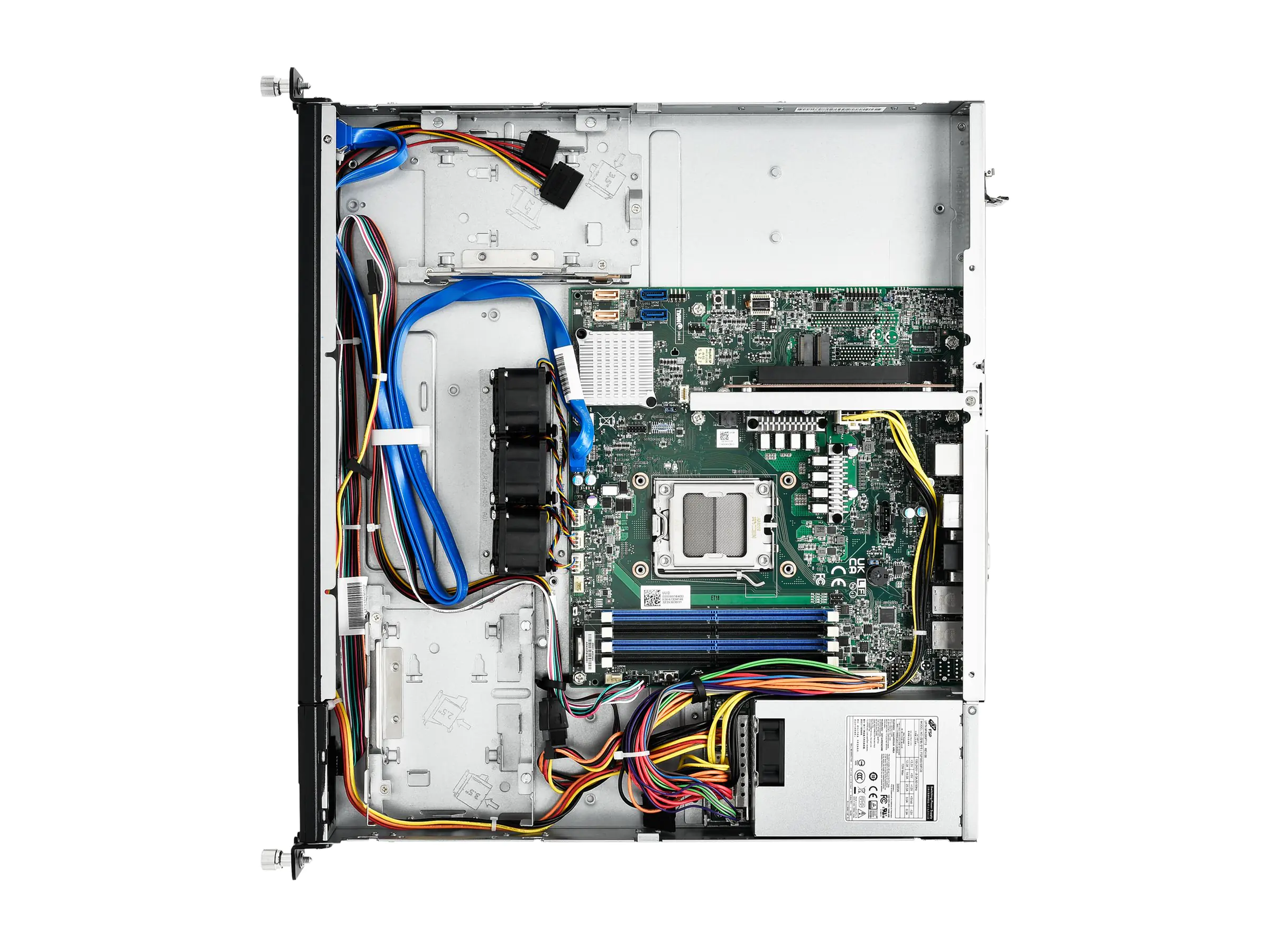 MiTAC B8016G40V4 - Server - Rack-Montage - 1U - 1-Weg - keine CPU - SATA - Hot-Swap 6.4 cm, 8.9 cm