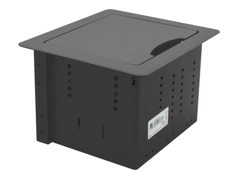 Kramer Electronics TBUS-1N B - Gehäuse gebürstet schwarz eloxiert