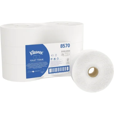 Kleenex Toilettenpapier Jumbo 8570 2-lagig ws 500Bl. 6 St./Pack. Kleenex Toilettenpapier Jumbo 8570 2-lagig ws 500Bl. 6 St./Pack.