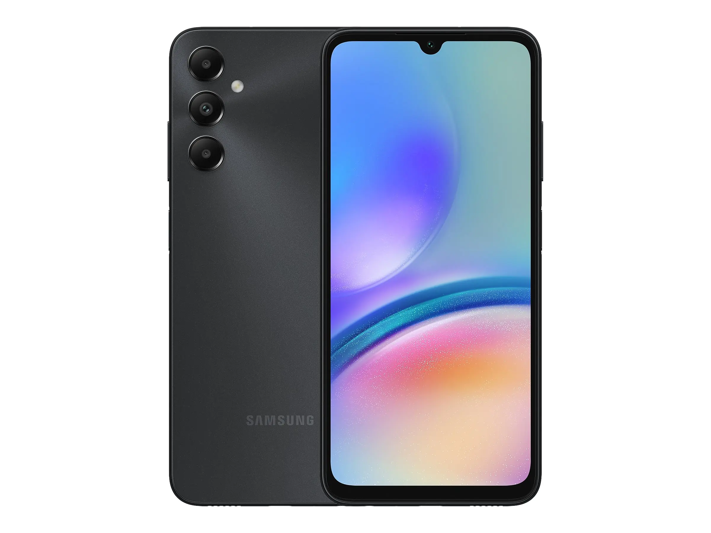 Samsung Galaxy A05s - 4G Smartphone - Dual-SIM - RAM 4 GB / Interner Speicher 64 GB - microSD slot - LCD-Anzeige - 6.7" - 2400 x 1080 Pixel - Triple-Kamera 50 MP, 2 MP, 2 MP - front camera 13 MP - Schwarz