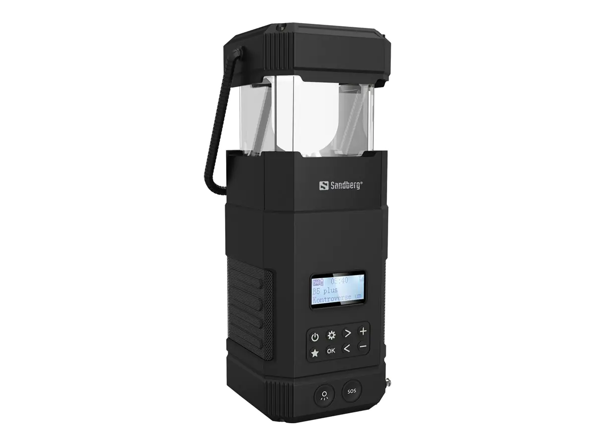 Sandberg Survivor Lantern - Powerbank - 10000 mAh - 37 Wh - 2 A (USB)
