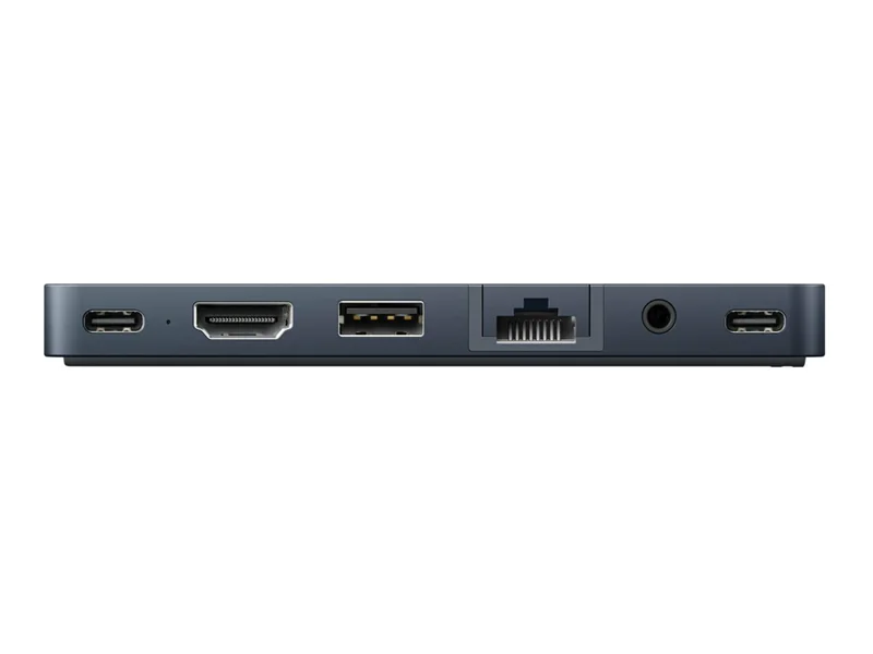 HyperDrive DUO PRO 7-in-2 - Dockingstation - für Laptop, Notebook, Tablet - USB-C x 2 - HDMI - 1GbE